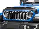 American Modified Hood Protector Stone Guard with Amber LED Lights (18-26 Jeep Wrangler JL, Excluding Rubicon 392)
