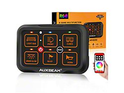 AR-600 RGB 6-Gang Multifunction Switch Panel with APP (Universal; Some Adaptation May Be Required)