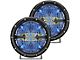 Rigid Industries 6-Inch 360-Series LED Off-Road Lights with Blue Backlight; Spot Beam (Universal; Some Adaptation May Be Required)