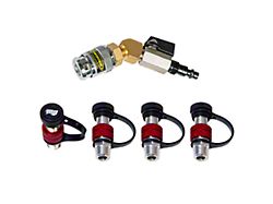 Power Tank Monster Valve Tap MV1 Rapid Tire Air Up and Air Down Kit; 5-Pack (Universal; Some Adaptation May Be Required)