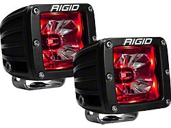 Rigid Industries Radiance LED Pod Lights with Red Backlight (Universal; Some Adaptation May Be Required)