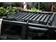 Armory Series Aluminum Roof Luggage Rack; Black (07-18 Jeep Wrangler JK 4-Door)