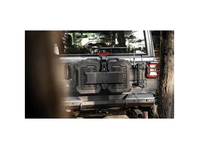 Gravity Series Integrated Tailgate Equipment Kit; Black (18-24 Jeep Wrangler JL)
