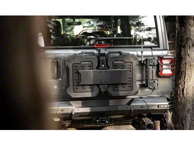 Gravity Series Integrated Tailgate Equipment Kit; Black (18-24 Jeep Wrangler JL)