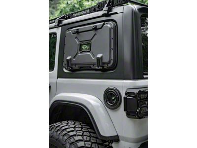 Gravity Series Multifunctional Hard Top Side Window Storage; Driver Side (18-24 Jeep Wrangler JL 4-Door w/ Hard Top)