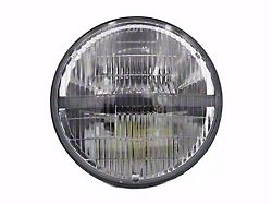 Rugged Ridge 4x7-Inch Sealed Beam LED Headlights; Chrome Housing; Clear Lens (76-86 Jeep CJ7; 97-18 Jeep Wrangler TJ & JK)