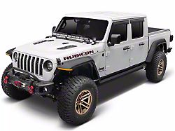 Rugged Ridge Metal Max Fender Flares; Front (18-23 Jeep Wrangler JL)