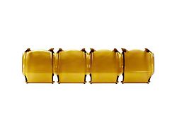 Rigid Industries Adapt LED Light Cover; 10-Inch; Amber