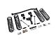 Zone Offroad 4-Inch Coil Spring Suspension Lift Kit (07-11 Jeep Wrangler JK 2-Door)