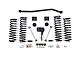 Zone Offroad 4-Inch Coil Spring Suspension Lift Kit (07-11 Jeep Wrangler JK 4-Door)