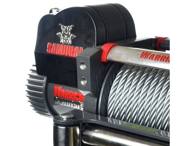 DK2 17,500 lb. Samurai Series Winch with Steel Cable (Universal; Some Adaptation May Be Required)