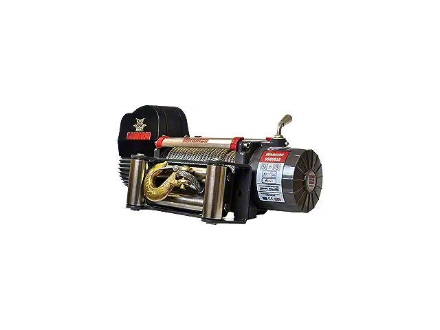 DK2 9,500 lb. Samurai Series Winch with Steel Cable (Universal; Some Adaptation May Be Required)