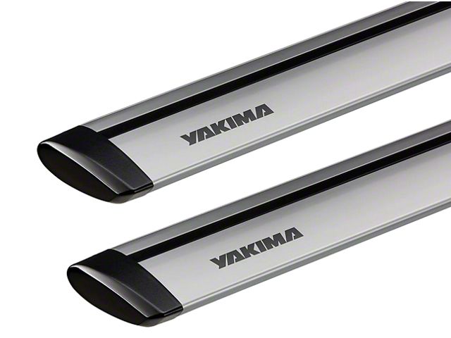 Yakima JetStream Crossbars; 50-Inch; Black (Universal; Some Adaptation May Be Required)