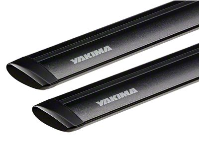 Yakima JetStream Crossbars; 60-Inch; Black (Universal; Some Adaptation May Be Required)