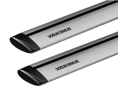 Yakima JetStream Crossbars; 70-Inch; Silver (Universal; Some Adaptation May Be Required)