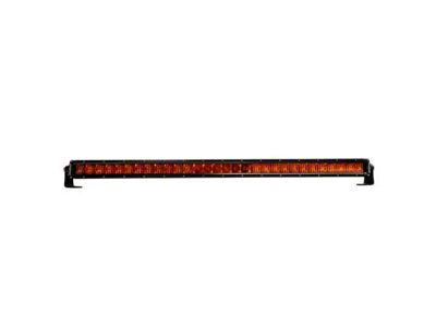 Rigid Industries 30-Inch SR-Series LED Light Bar with Amber PRO Lens; Spot Beam (Universal; Some Adaptation May Be Required)