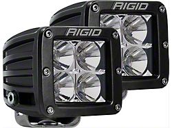 Rigid Industries D-Series LED Pod Lights; Amber Flood Beam (Universal; Some Adaptation May Be Required)