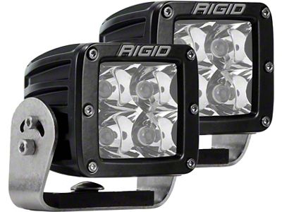 Rigid Industries D-Series Pro HD LED Pod Lights; Spot Beam (Universal; Some Adaptation May Be Required)