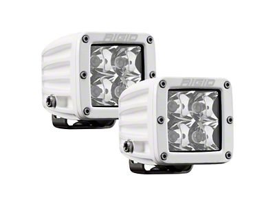 Rigid Industries D-Series Pro Hybrid LED Pod Lights; Spot Beam (Universal; Some Adaptation May Be Required)