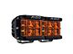 Rigid Industries D-SS Pro Series LED Lights with Amber PRO Lens; Spot Beam (Universal; Some Adaptation May Be Required)