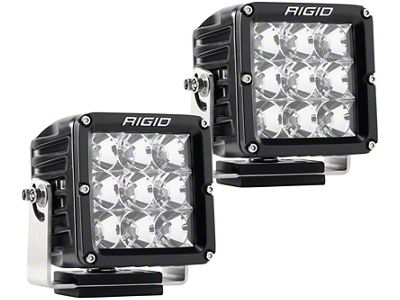 Rigid Industries D-XL Pro Series LED Lights; Flood Beam (Universal; Some Adaptation May Be Required)