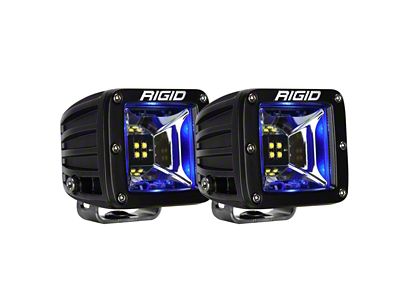 Rigid Industries Radiance Scene Surface Mount LED Pod Lights with Blue Backlight (Universal; Some Adaptation May Be Required)