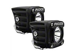 Rigid Industries Revolve LED Pod Lights with Amber Trim Ring