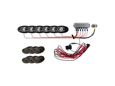 Rigid Industries Rock Light Kit; Amber; 6-Pieces (Universal; Some Adaptation May Be Required)