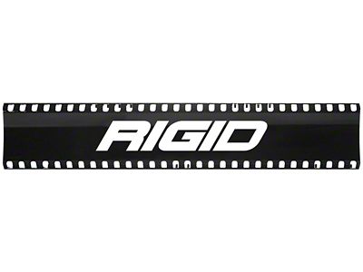 Rigid Industries SR-Series Light Cover; 10-Inch; Black