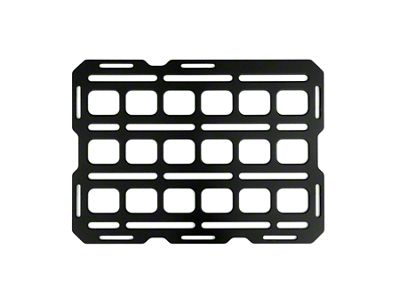 BuiltRight Industries Steel Tech MOLLE Panel; 10-Inch x 7.50-Inch (Universal; Some Adaptation May Be Required)