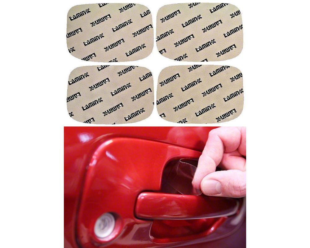 LaminX Jeep Wrangler Door Handle Cup Paint Protection Film J1519 (18
