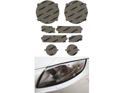 Lamin-X Headlight Tint Covers; Tinted (18-24 Jeep Wrangler JL Rubicon)