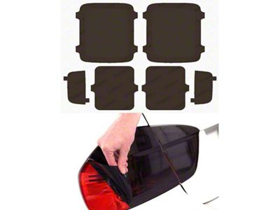 Lamin-X Turn Signal Light Tint Covers; Charcoal (18-24 Jeep Wrangler JL w/o Factory LED Light Package)