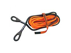 Bubba Rope 3/8-Inch x 50-Foot Synthetic Winch Line Extension; Black/Orange