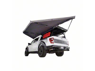 Overland Vehicle Systems Nomadic 180LTE Awning with Bracket Kit (Universal; Some Adaptation May Be Required)