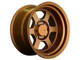 9Six9 Wheels SIX-1 Deep Matte Bronze Wheel; 17x8.5; -10mm Offset (07-18 Jeep Wrangler JK)