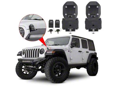 Anti-Theft Hood Latch Catch Kit (18-23 Jeep Wrangler JL)