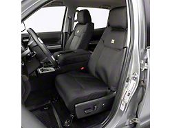 Covercraft Carhartt Super Dux PrecisionFit Custom Second Row Seat Covers; Black (97-02 Jeep Wrangler TJ)