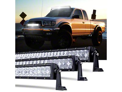 Auxbeam 50-Inch 5D Series Curved LED Light Bar; Combo Beam (Universal; Some Adaptation May Be Required)