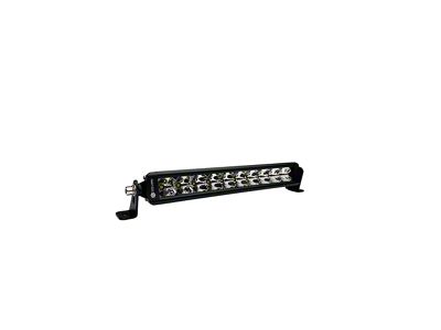 Vivid Lumen Industries Wired Series 12-Inch Single Row Straight LED Light Bar; Combo Beam; White (Universal; Some Adaptation May Be Required)
