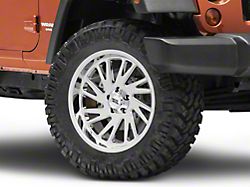 Moto Metal Combat Chrome Wheel; 20x10 (20-23 Jeep Gladiator JT)