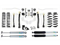 EVO Manufacturing 4.50-Inch Enforcer Stage 3 Suspension Lift Kit with Bilstein Shocks (20-23 3.0L Jeep Wrangler JL)