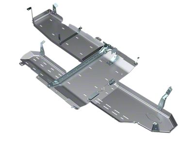 Artec Industries Full Bellypan with Oil Door; Aluminum (20-24 3.0L EcoDiesel Jeep Wrangler JL)