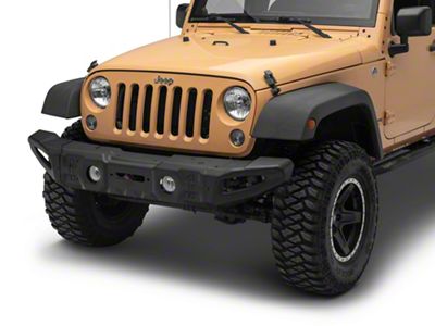 RIVAL 4x4 Modular Stamped Steel Full Width Front Bumper (20-23 Jeep Gladiator JT)