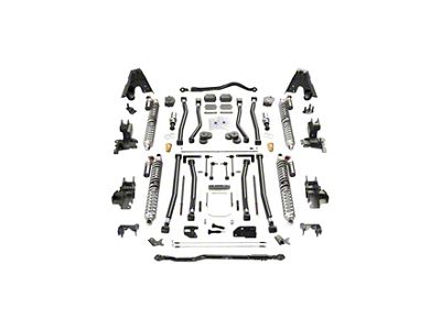 Teraflex 4.50-Inch Alpine RT Coil-Over Suspension Lift System (18-24 3.0L Jeep Wrangler JL Rubicon w/ Aftermarket Front & Rear 3.25-Inch Diameter HD Axles)