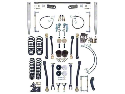 RockJock Johnny Joint 4-Inch Suspension Lift Kit (07-18 Jeep Wrangler JK 4-Door)