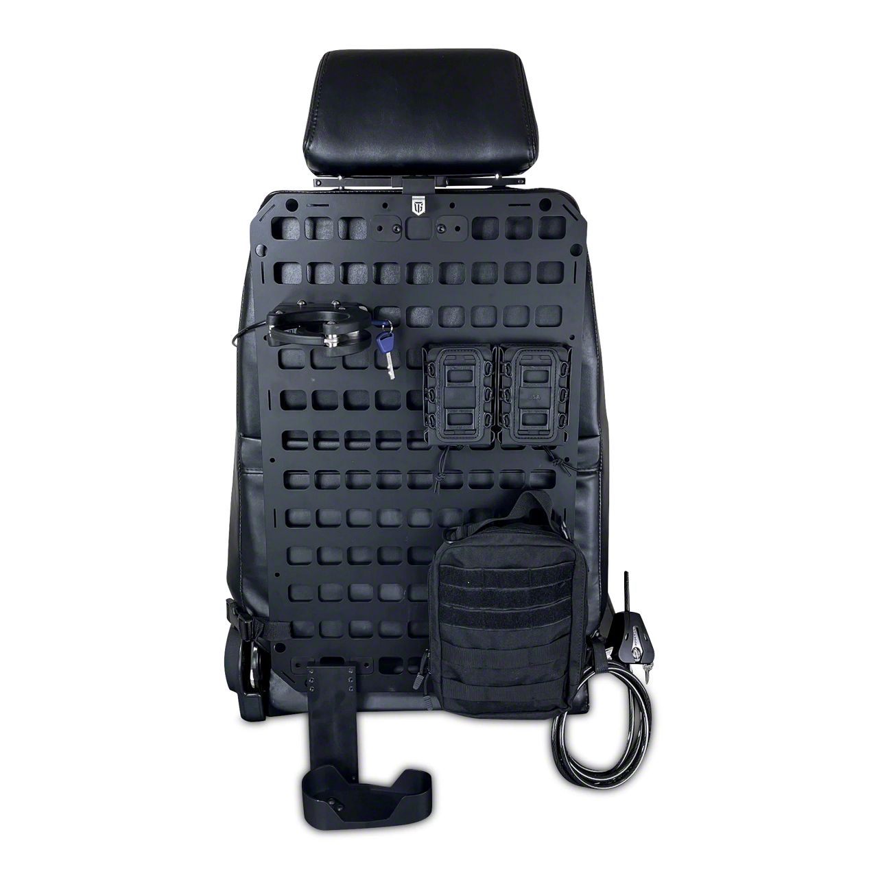 Grey Man Tactical Jeep Renegade RMPX Vehicle Locking Rifle Rack MOLLE