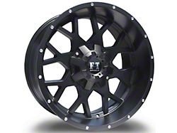 Full Throttle Off Road FT0151 Gloss Black Wheel; 20x9 (20-23 Jeep Gladiator JT)