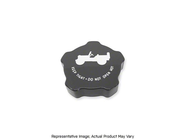 American Brothers Design Power Steering Cap Cover with Engraved Jeep Logo; Punkn (18-24 Jeep Wrangler JL)
