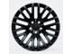 Iconisus Forged ICON Satin Black Wheel; 20x9.5 (18-24 Jeep Wrangler JL)